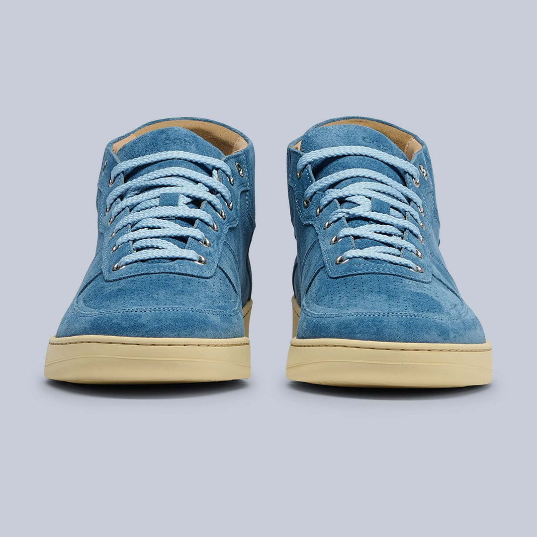 Carolina Blue Suede Center Mid Laguna Sneakers