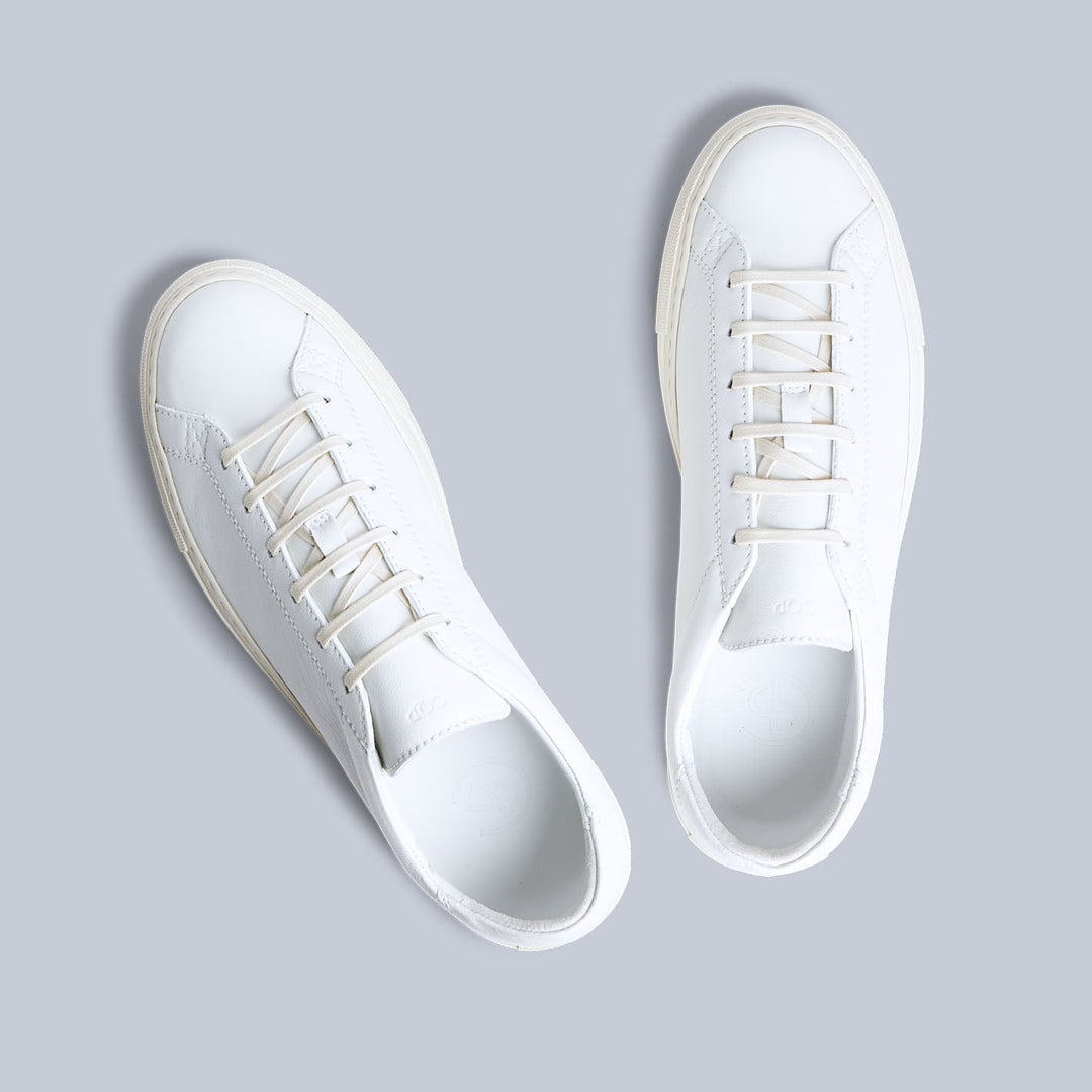 Classic White Racquet Sr Sneakers