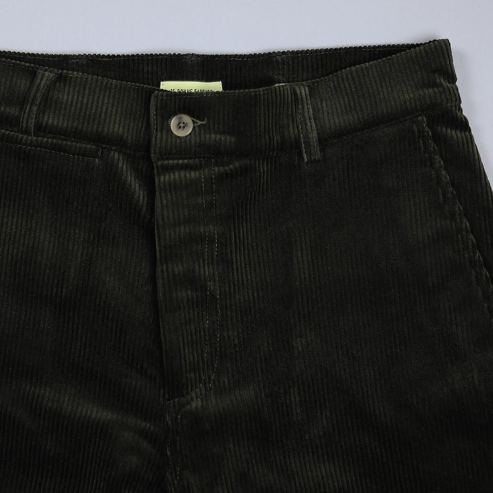 Dark Green Corduroy Trousers