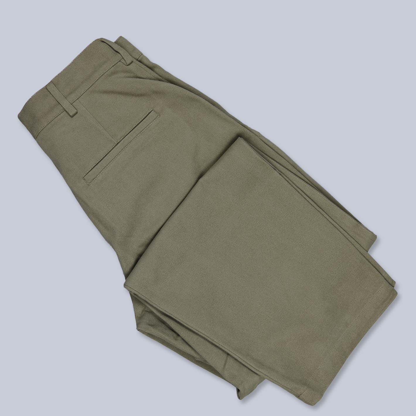 Taupe Low Rise Cargo Trousers | Xander – motelrocks-com-aus