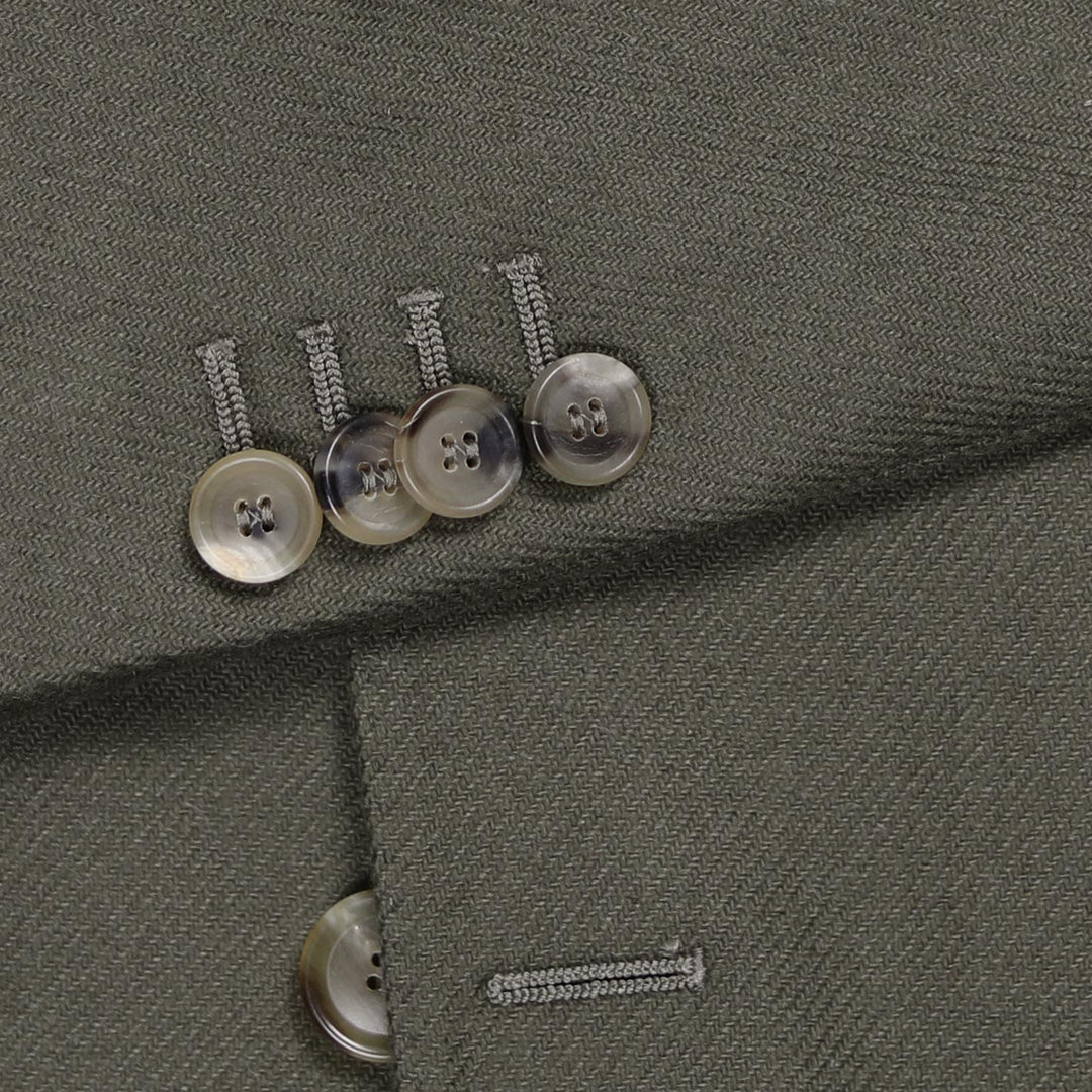 Green Pure Cashmere Blazer