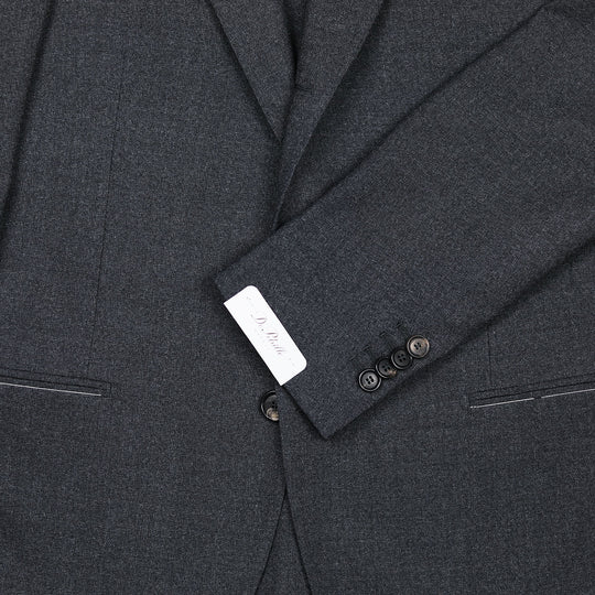 Grey High Twist Virgin Wool Suit