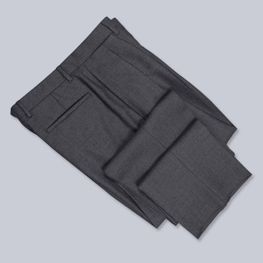 Grey Wool Modello E Trousers