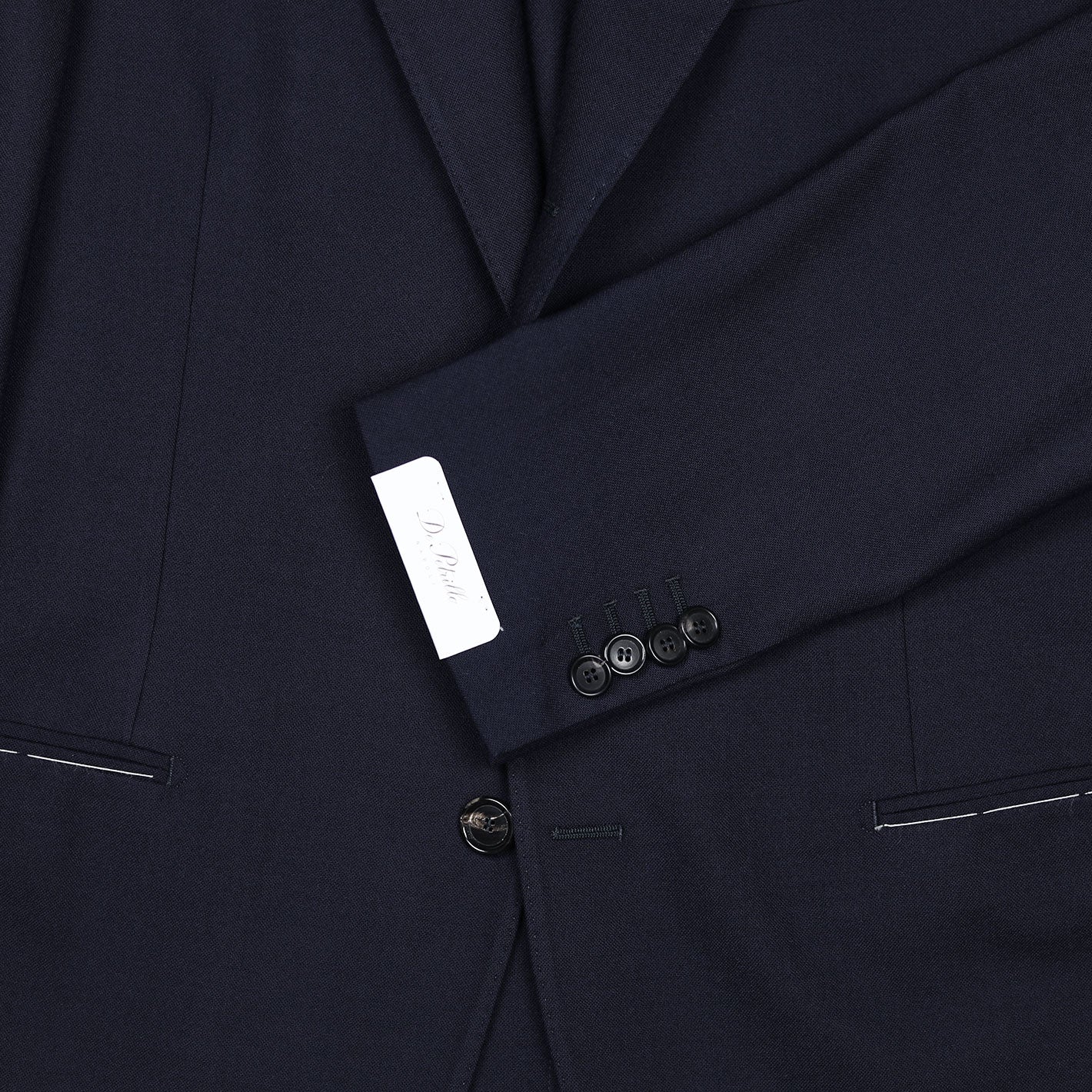 Navy High Twist Virgin Wool Suit – Lund & Lund