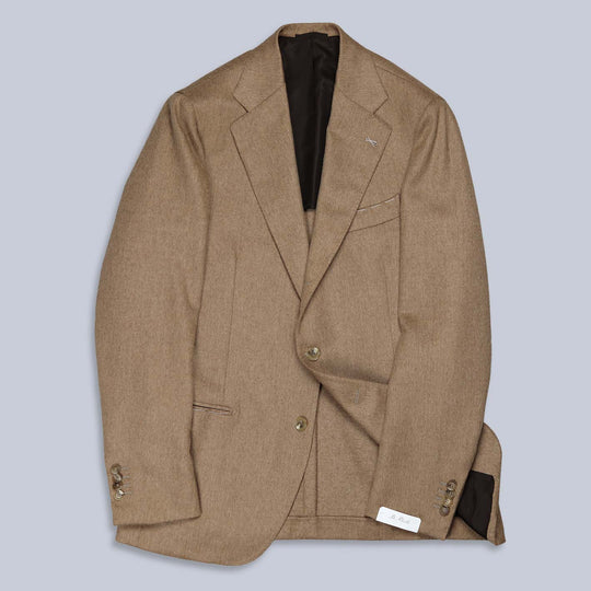 Undyed Camel Hair Blazer