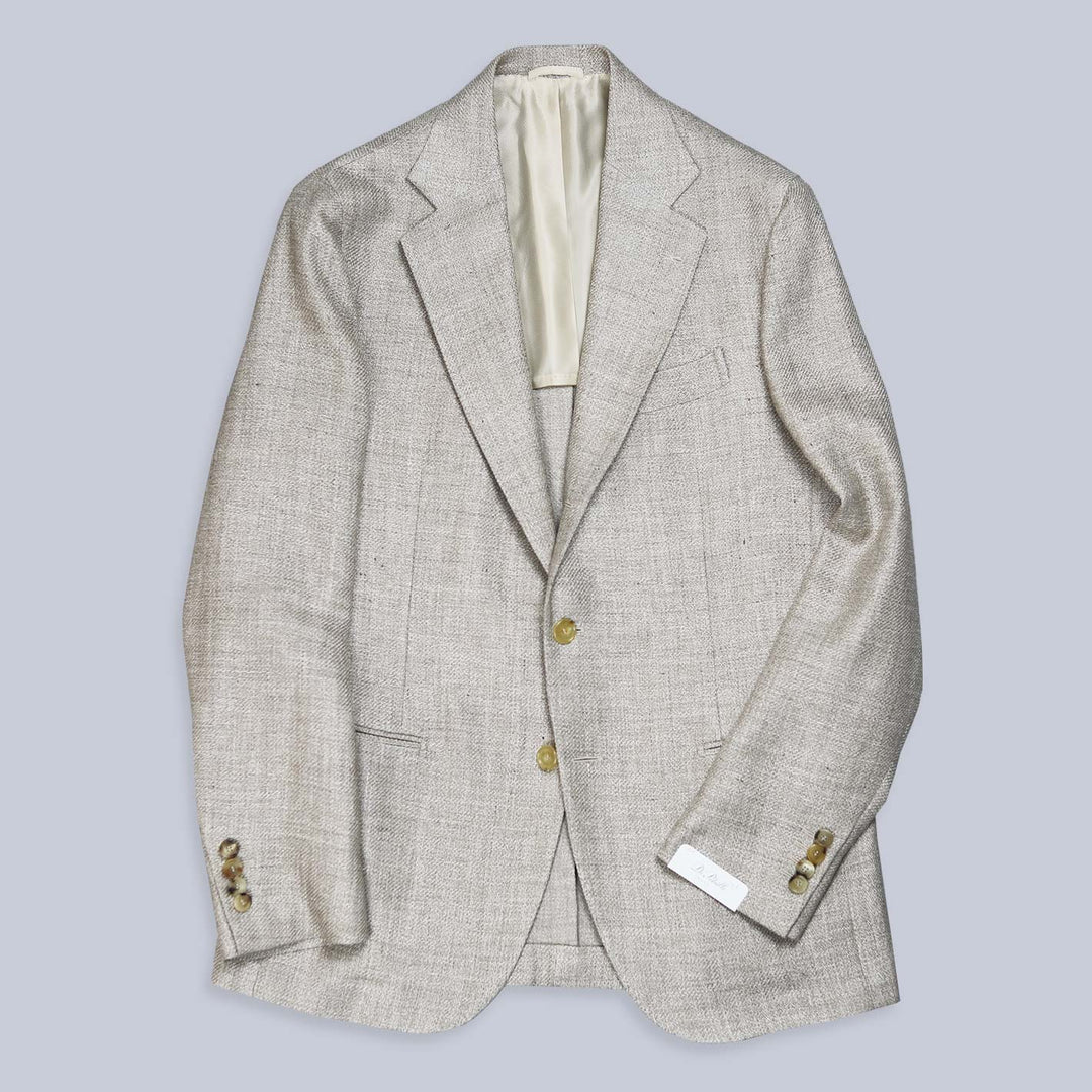 Sand Wool Linen Blazer