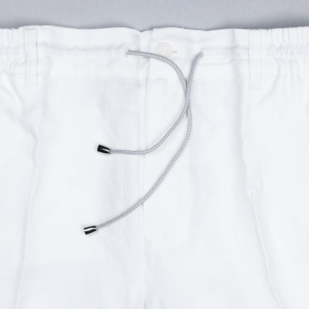 Off-white Linen Shorts