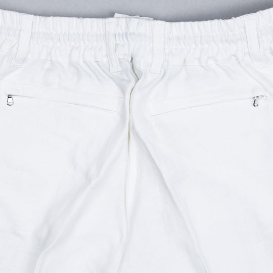 Off-white Linen Shorts