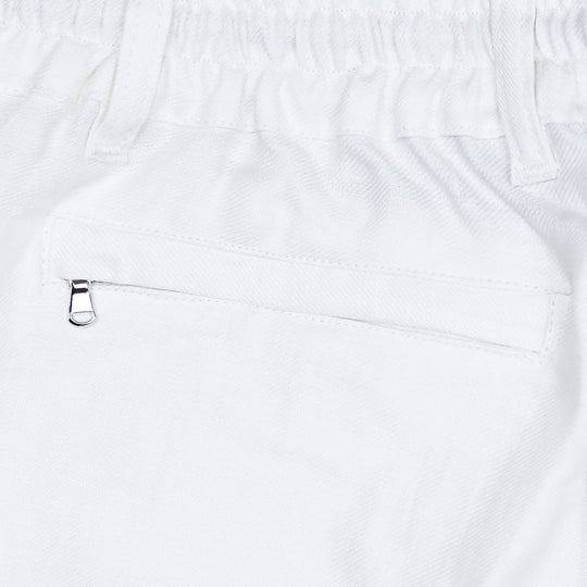 Off-white Linen Shorts