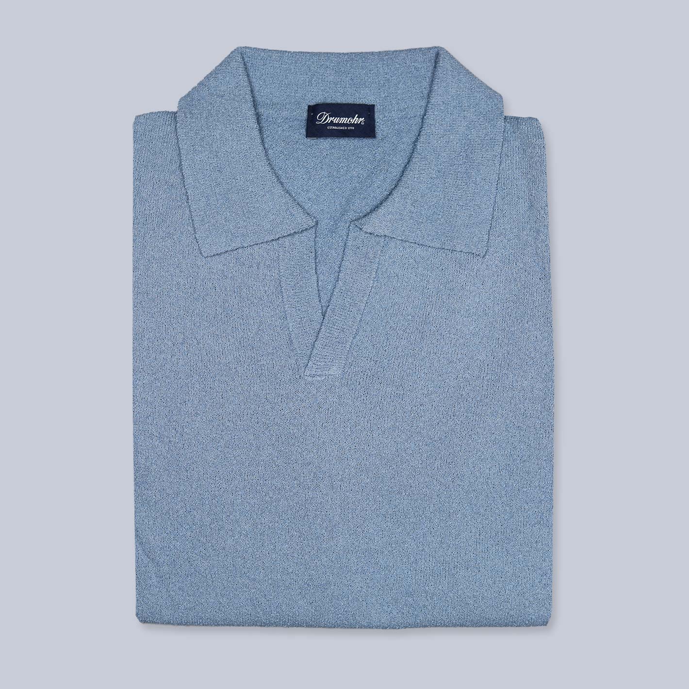 Tシャツ・カットソー Drumohr SHORT SLEEVES POLO WITH BUTTONS (D0GF202 105 CREAM) Drumohr for Men | Cipriani Online