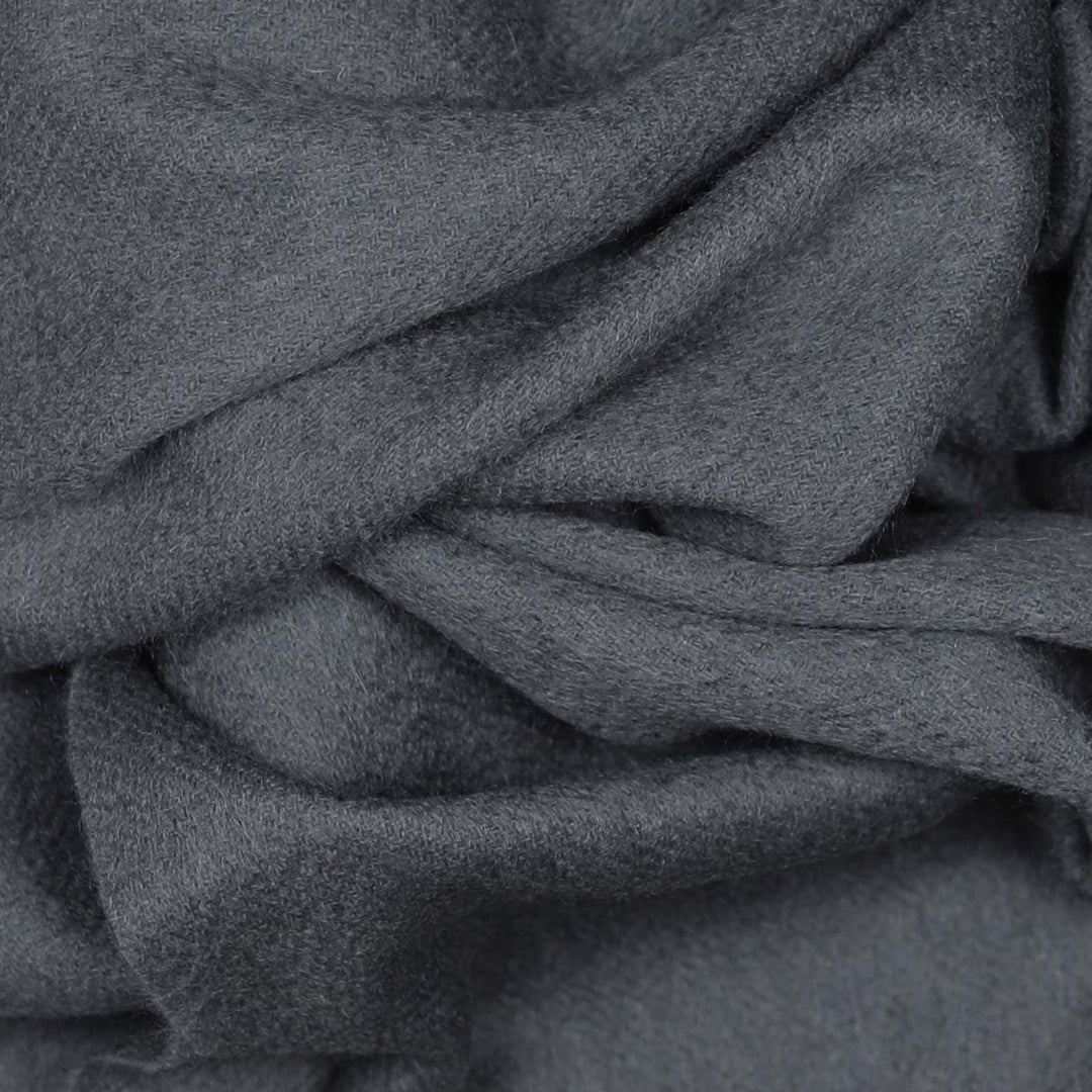 Dark Grey Cashmere Scarf