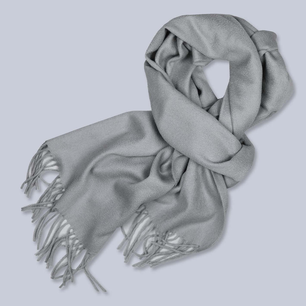 Dove Grey Cashmere Scarf – Lund & Lund