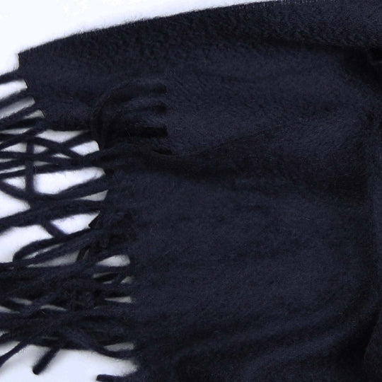 Navy Cashmere Scarf