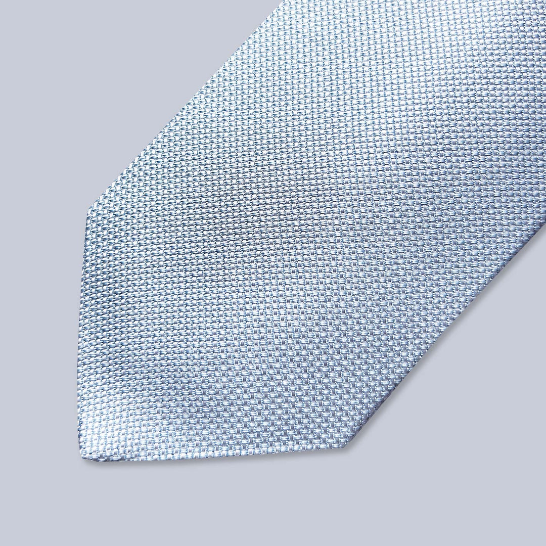 Light Blue Garza Fina Silk Tie