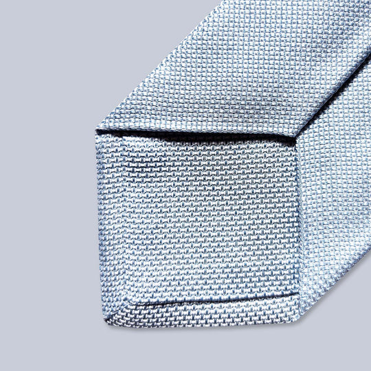 Light Blue Garza Fina Silk Tie