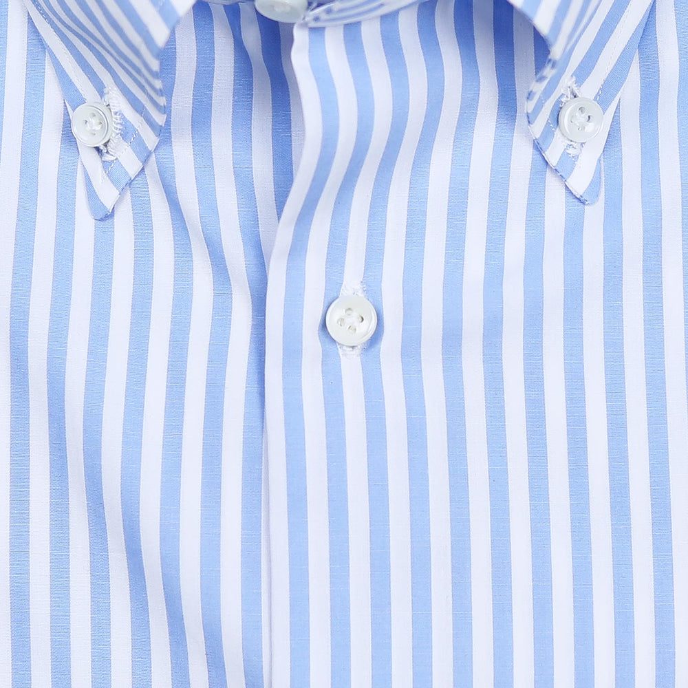 Light Blue Striped Button Down Shirt