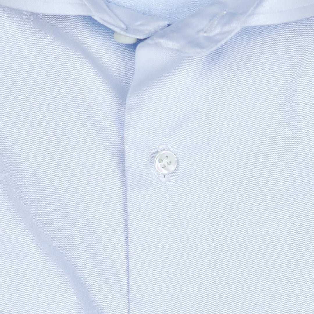 Light Blue Twill Cutaway Shirt