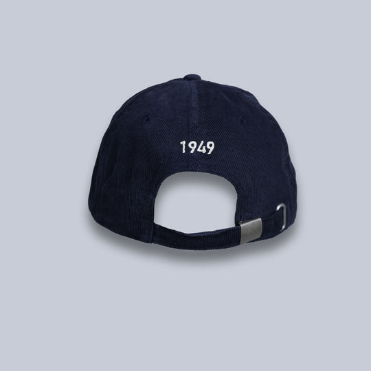 75th Anniversary Navy Cotton Corduroy Cap