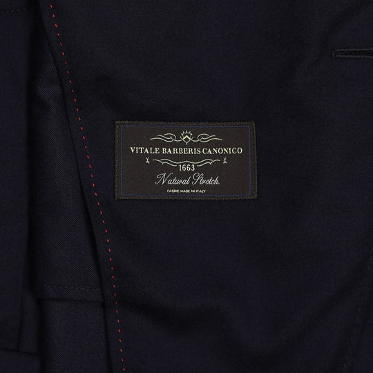 75th Anniversary Navy Wool Flannel Club Blazer