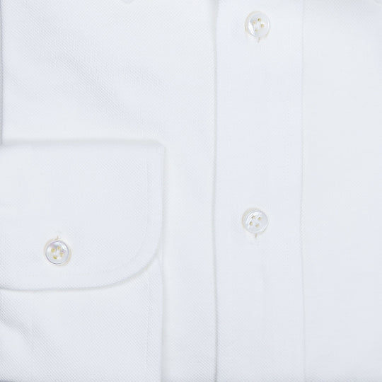 75th Anniversary Off-white Jersey Button Down Popover Shirt