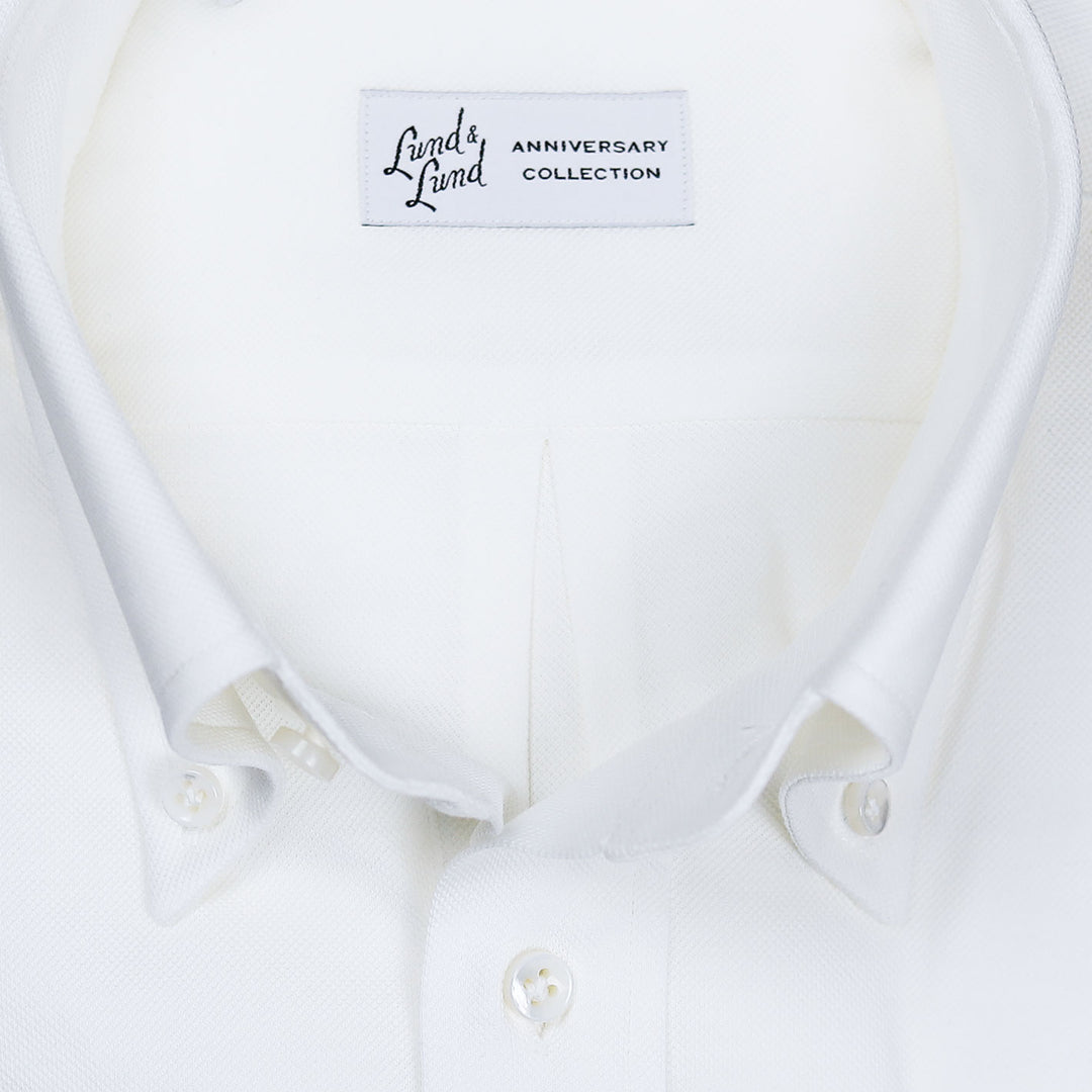 75th Anniversary Off-white Jersey Button Down Popover Shirt