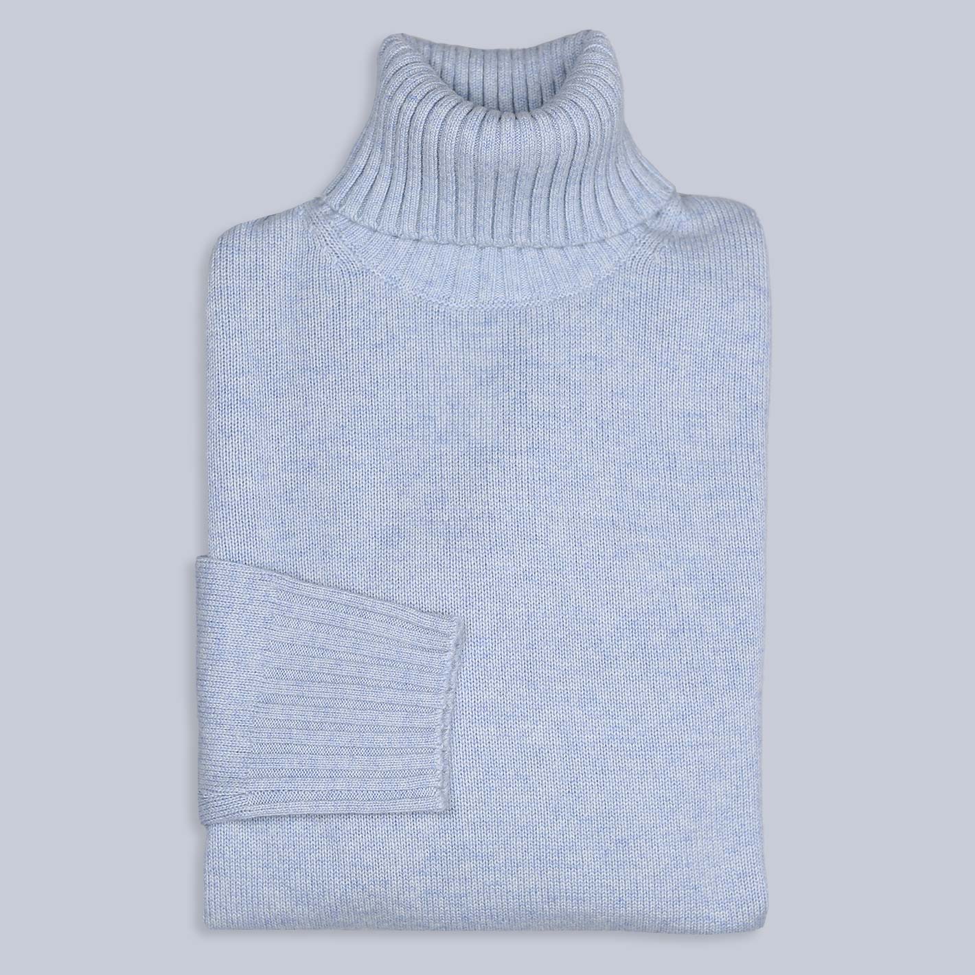 Ice blue cashmere sweater best sale