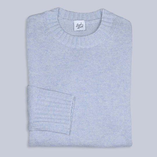 Ice Blue Cashmere Sweater