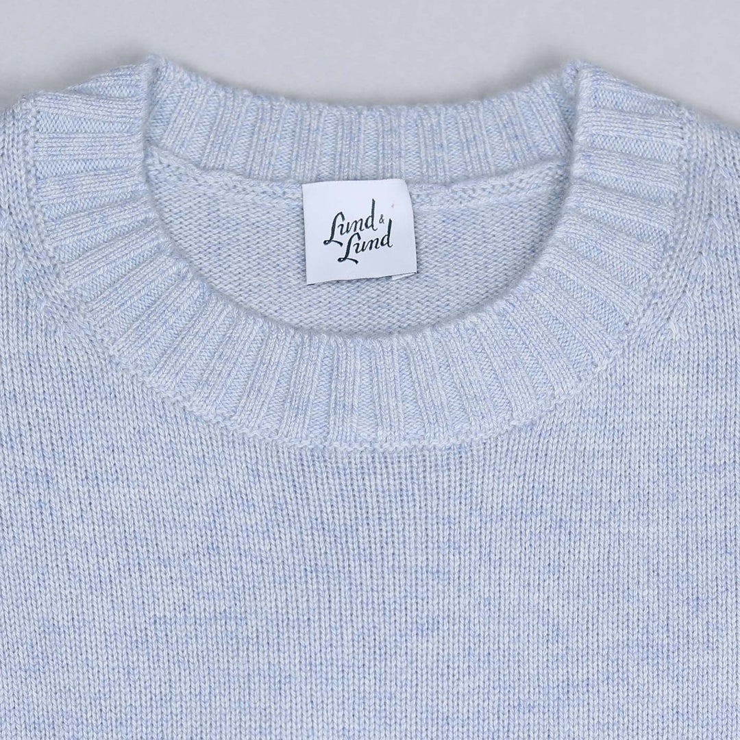 Ice Blue Cashmere Sweater