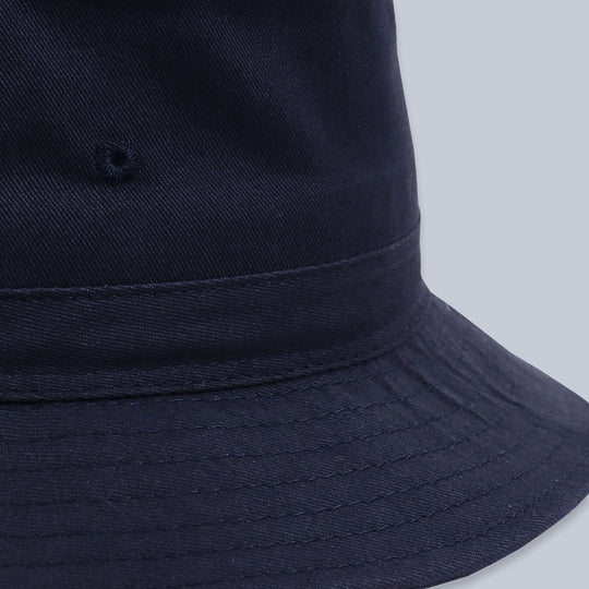 Navy Cotton Bucket Hat