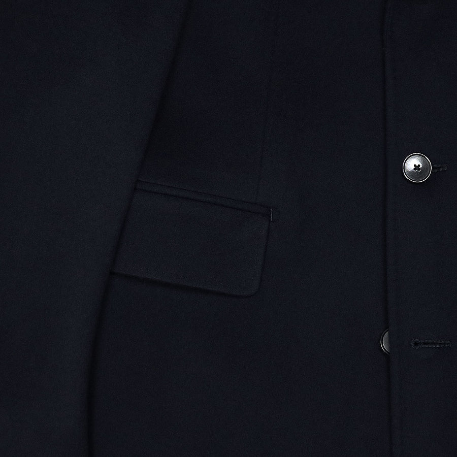 Navy Loro Piana Rain System Coat – Lund & Lund