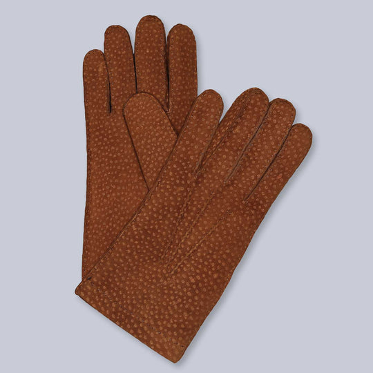 Snuff Carpincho Cashmere Lined Gloves