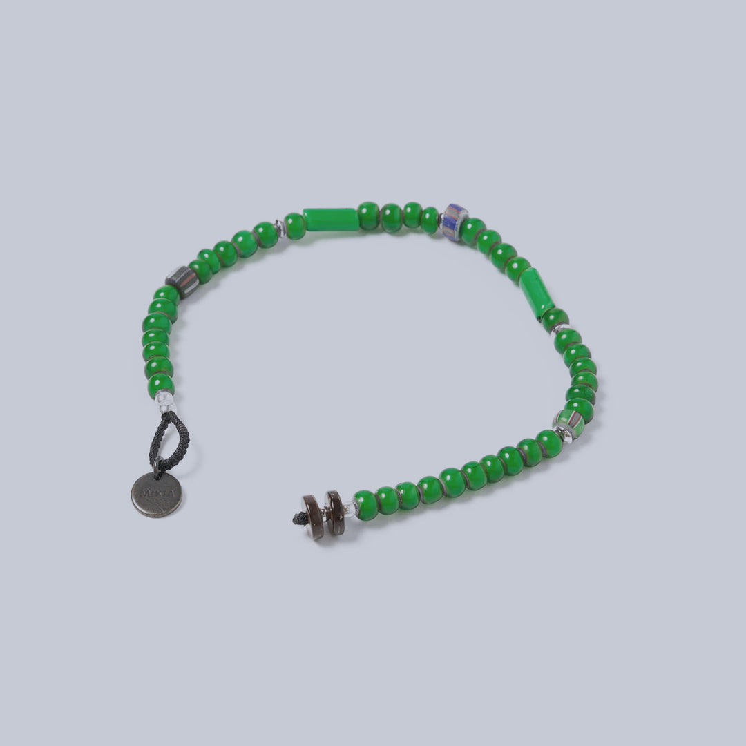 Green Beads Natural 4mm Bracelet