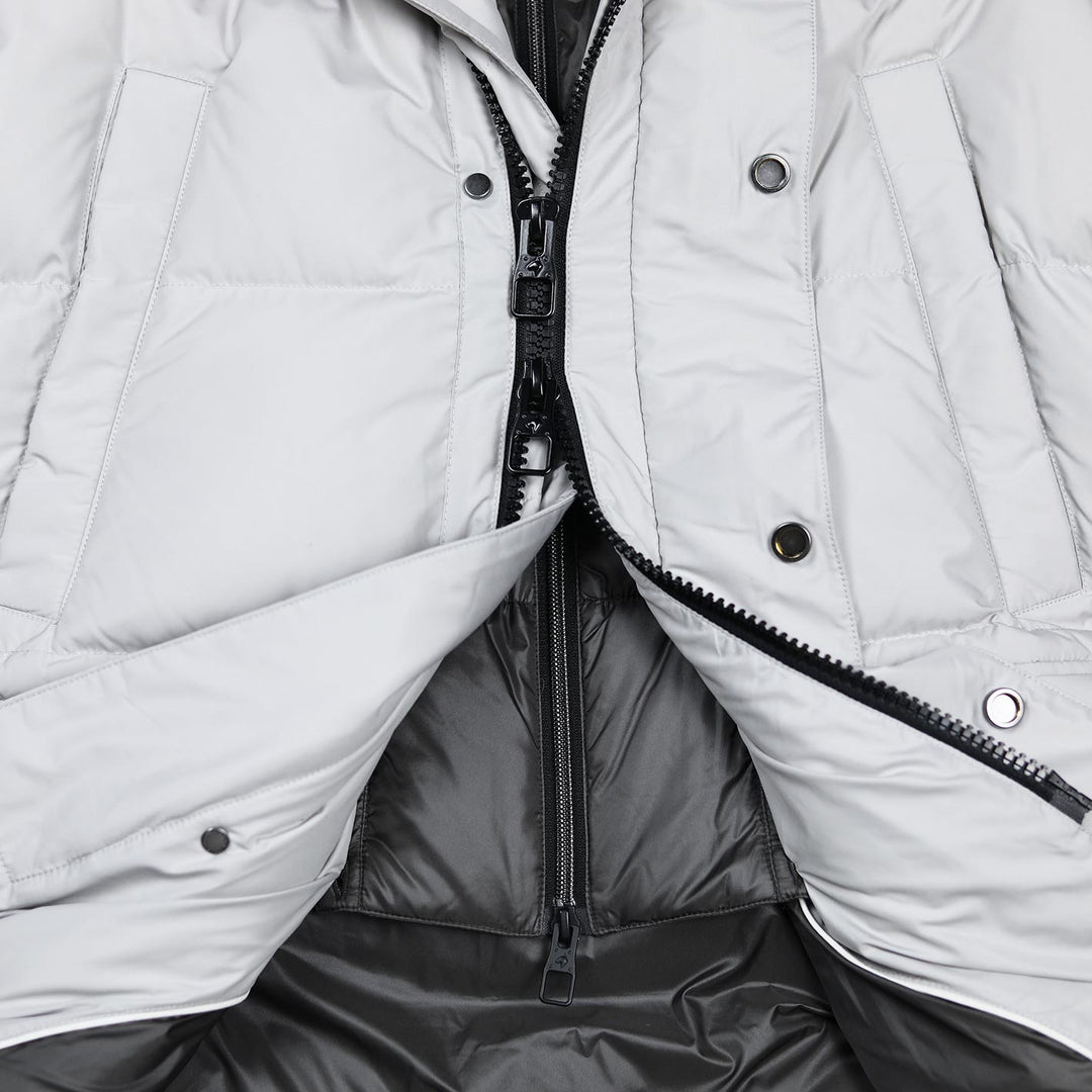 Light Sand Down Padded Jacket