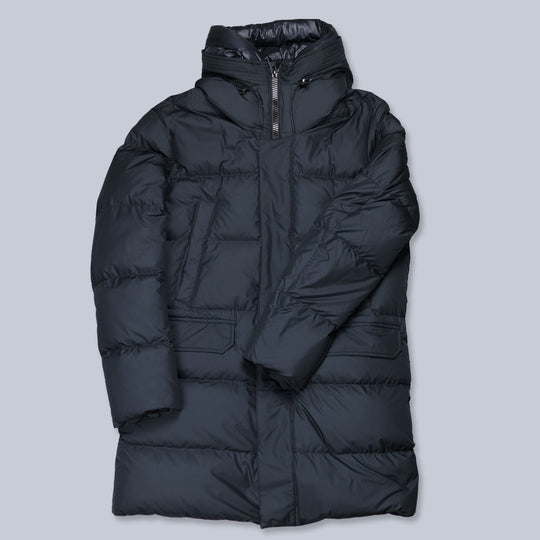 Navy Down Padded Jacket