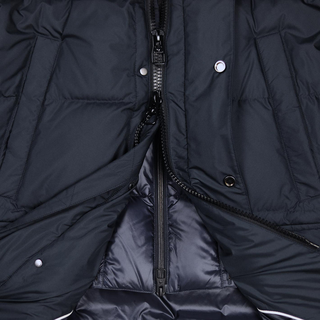 Navy Down Padded Jacket