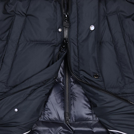 Navy Down Padded Jacket