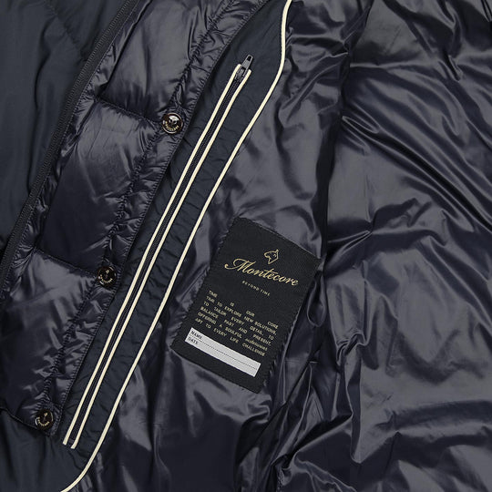 Navy Down Padded Jacket