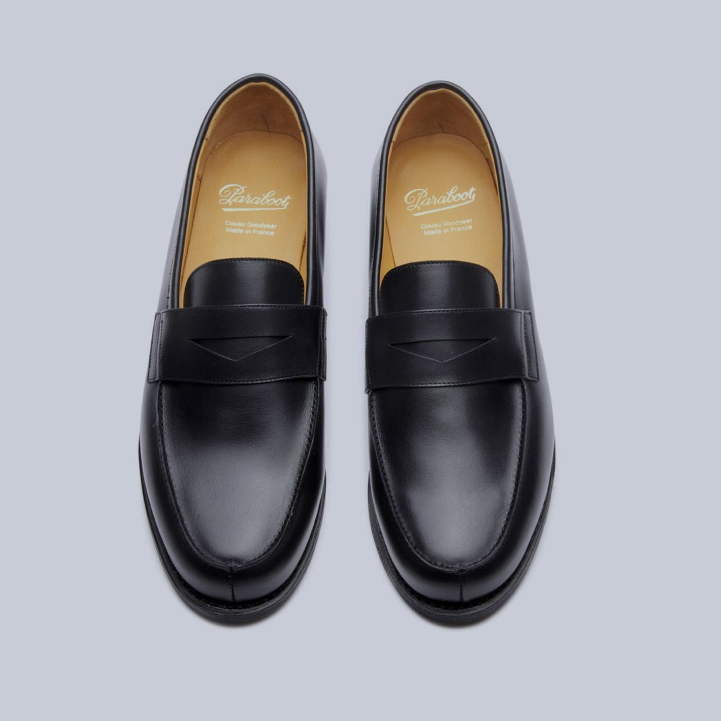 Black Leather Adonis Loafers – Lund & Lund