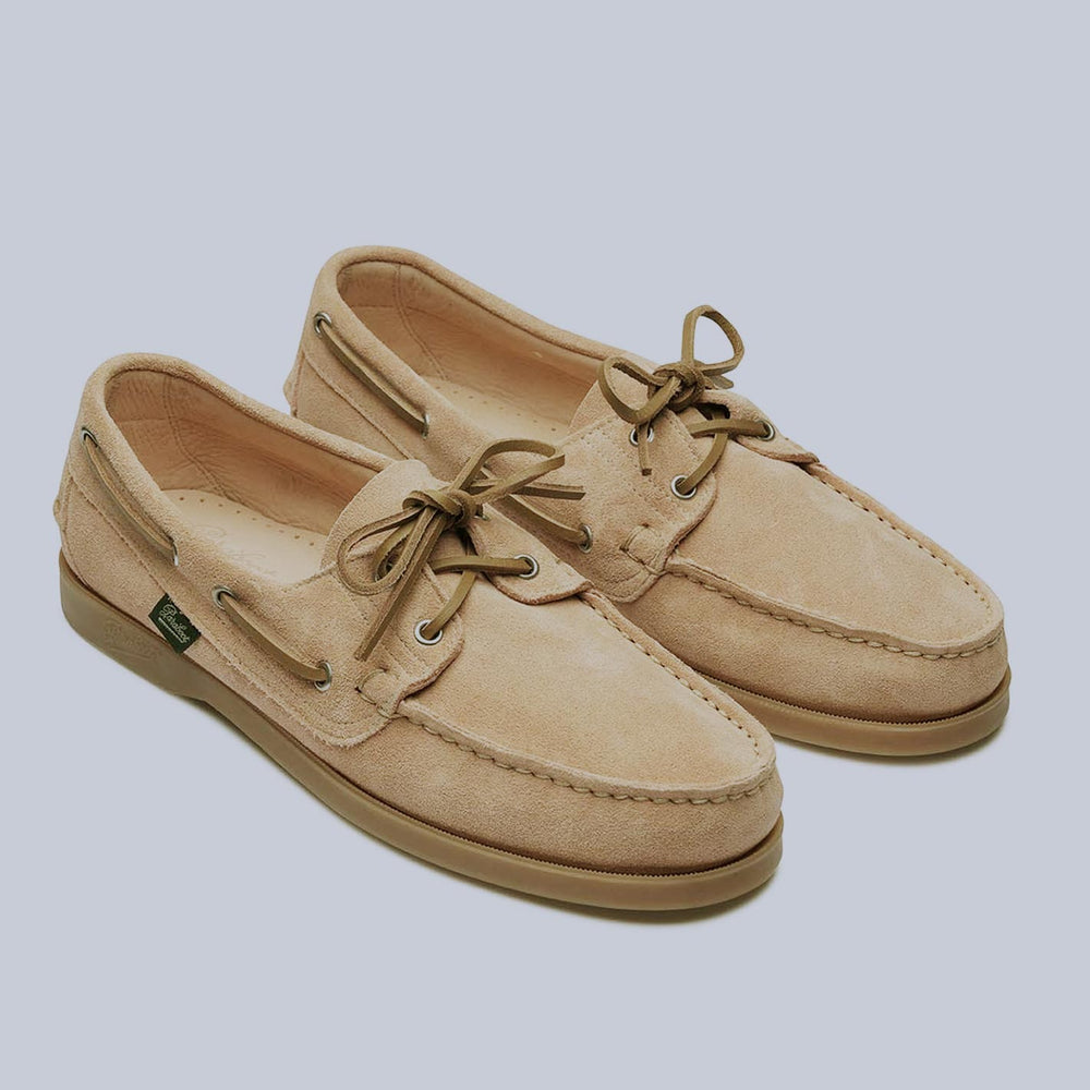 Sand Suede Barth Boat Shoes