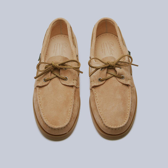 Sand Suede Barth Boat Shoes