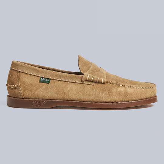 Sand Suede Coraux Loafers