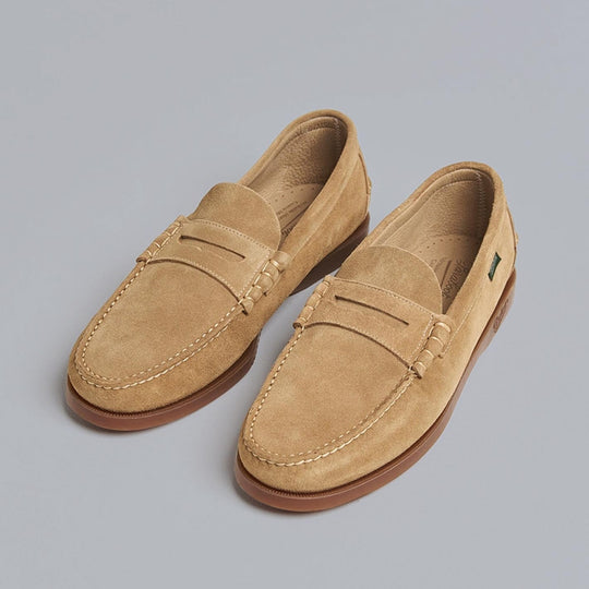 Sand Suede Coraux Loafers