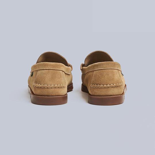 Sand Suede Coraux Loafers