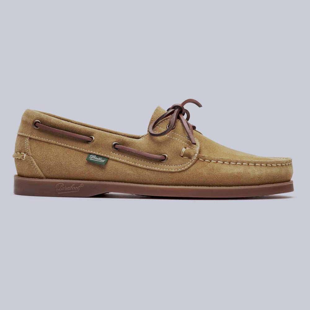 Tan Suede Barth Boat Shoes