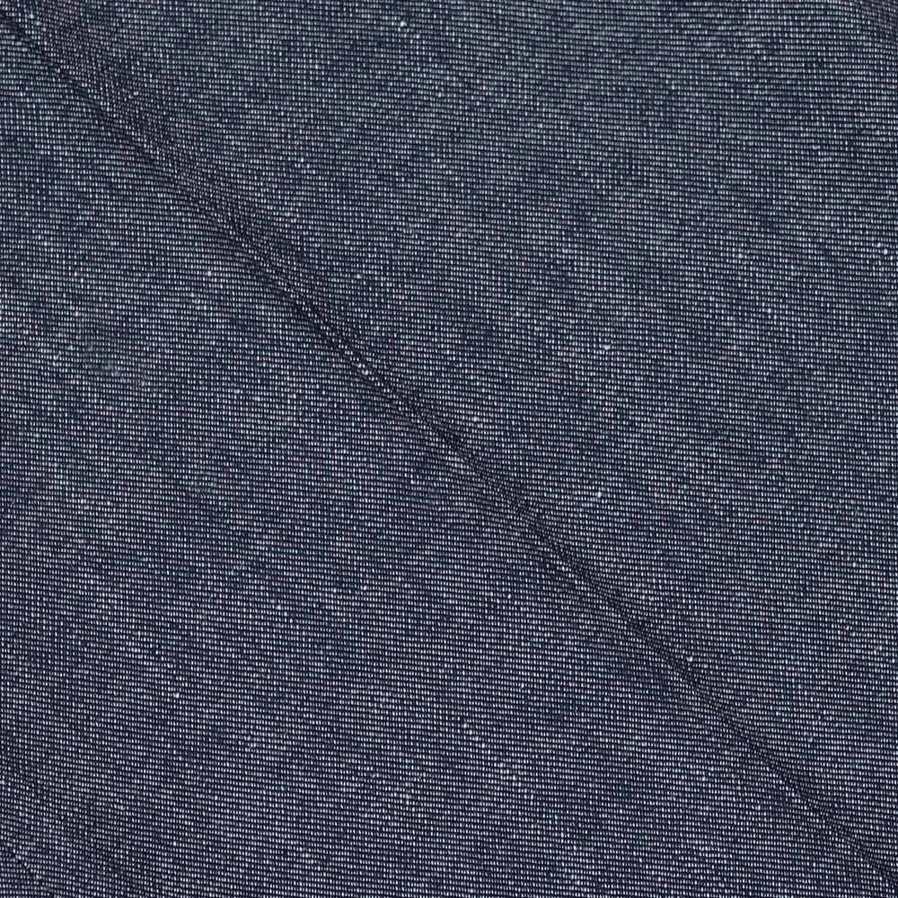 Denim Blue Workwear Cotton Linen Trousers