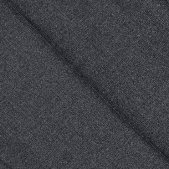 Grey Wool Cashmere Slim Fit Trousers