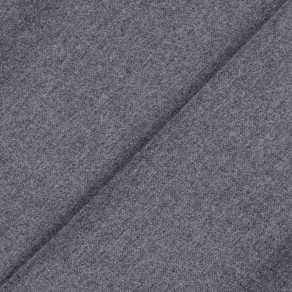 Grey Wool Cashmere Flannel Trousers