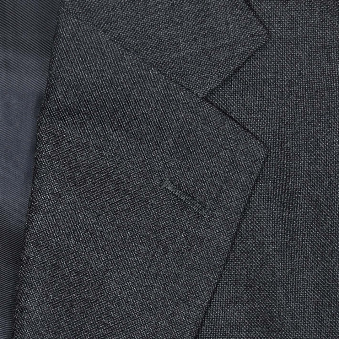 Grey Wool Calm Twist Suit