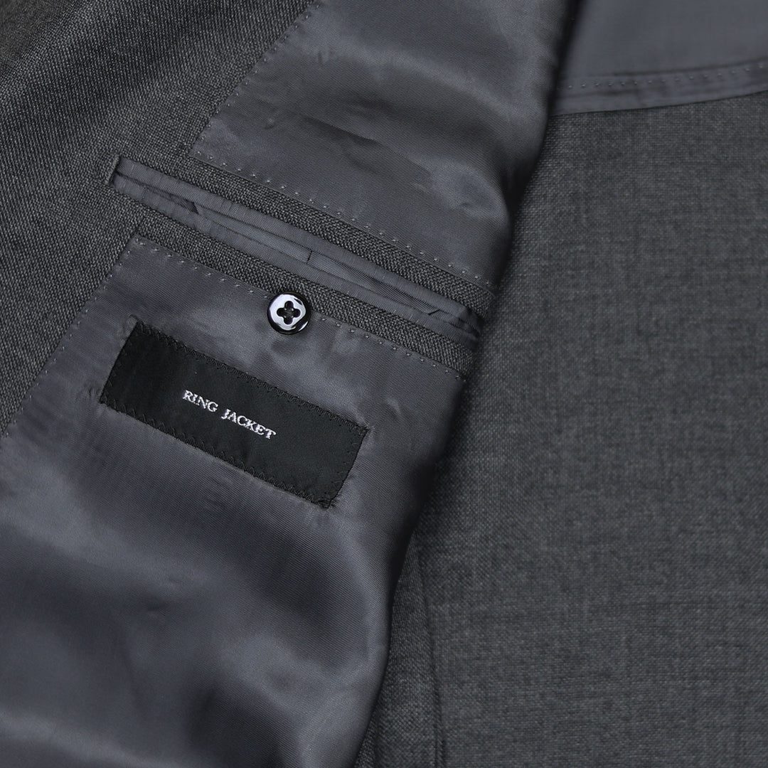 Grey Wool Calm Twist Suit