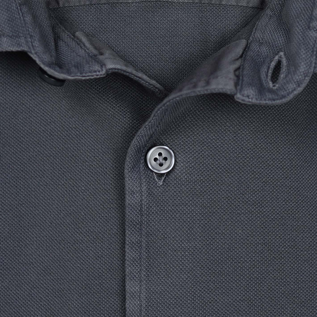 Dark Grey Cotton Jersey Shirt